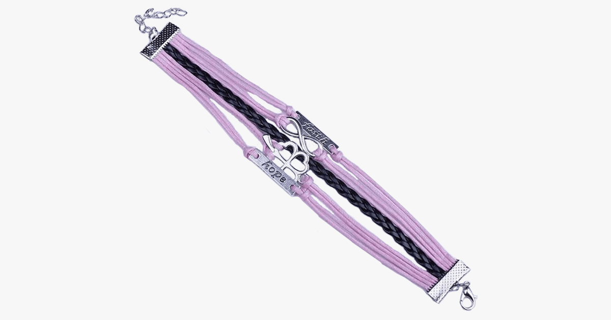 Skorter | Clover Faith Hope Infinity Bracelet