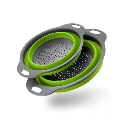 Skorter | Collapsible Silicone Strainer Basket