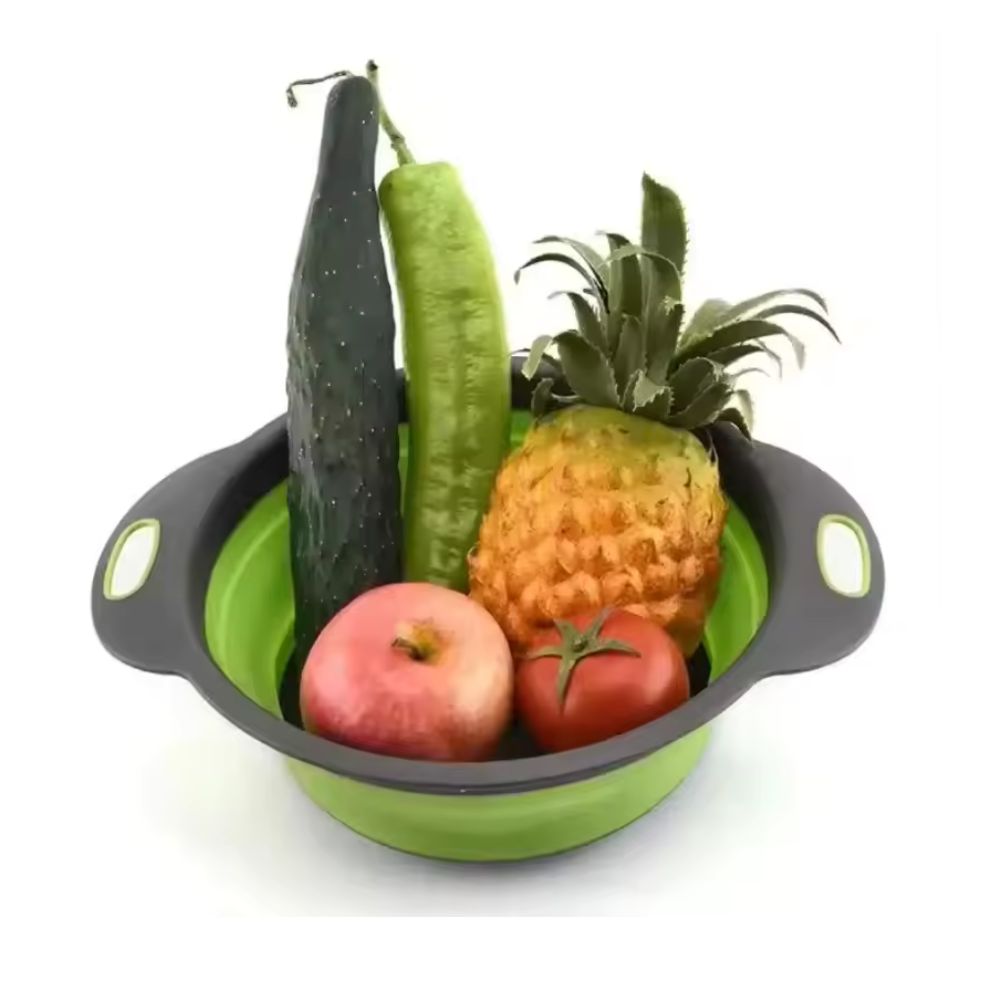 Skorter | Collapsible Silicone Strainer Basket