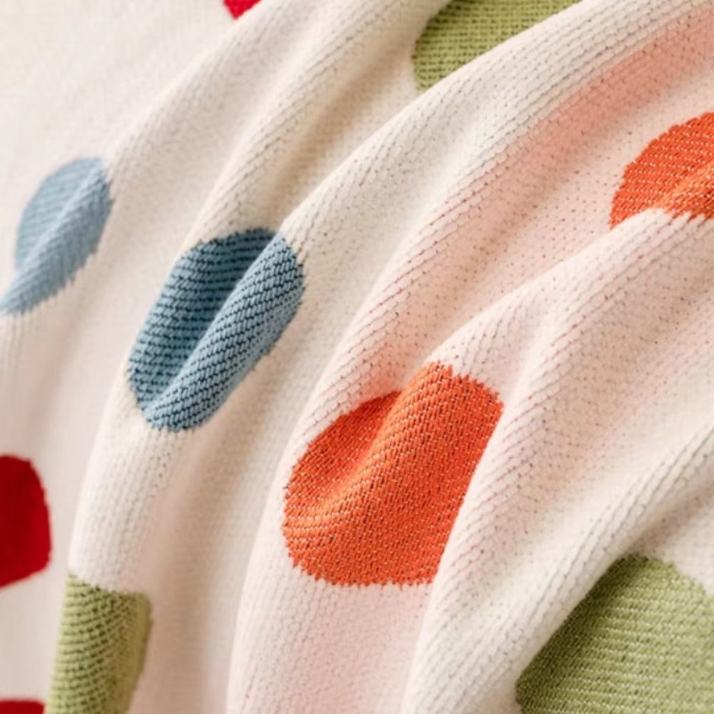 Skorter | Colorful Polka Dot Sofa Cover