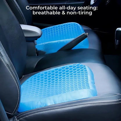 Skorter | Cooling Gel Seat Cushion | Breathable, Flexible & Pain Relief for Office Chairs, Cars, and Home Use