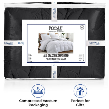 Skorter | Royale All Season Down Alternative Light Quilted Bedding Comforter with Corner Tabs