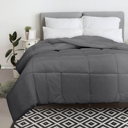 Skorter | Royale All Season Down Alternative Light Quilted Bedding Comforter with Corner Tabs