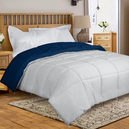 Skorter | Royale All Season Down Alternative Light Quilted Bedding Comforter with Corner Tabs