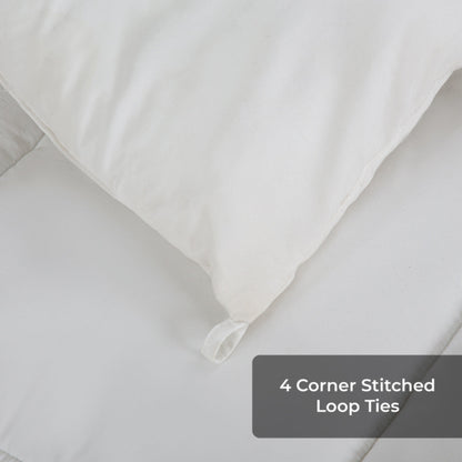 Skorter | Royale All Season Down Alternative Bedding Light Quilted Comfort Blanket with Corner Tabs