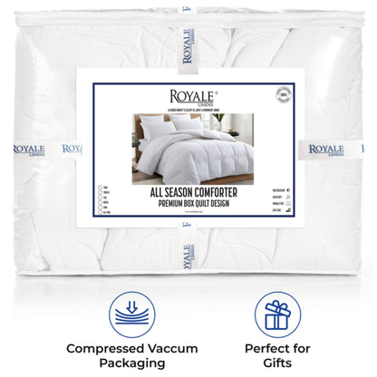 Skorter | Royale All Season Down Alternative Bedding Light Quilted Comfort Blanket with Corner Tabs
