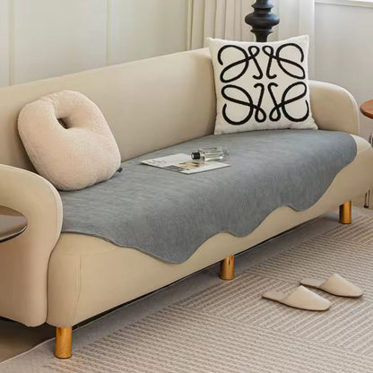 Skorter | All-Season Plain Contour Fit Sofa Cover
