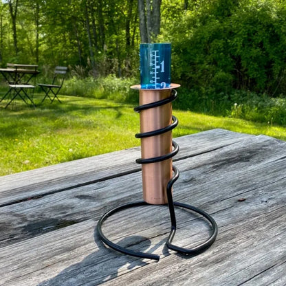 Skorter | Copper Rain Gauge | Durable, Floating Design for Home Garden & Lawn Water Measurement