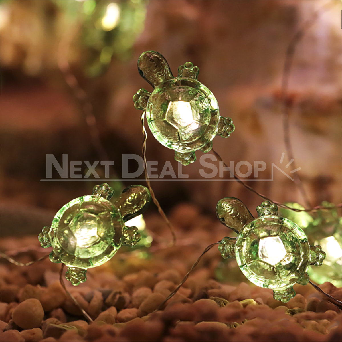 Skorter | Copper Wire Turtle Light