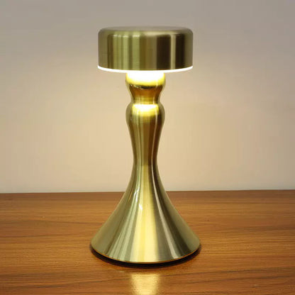 Skorter | Luxury Wireless Table Lamp with Gold Finish