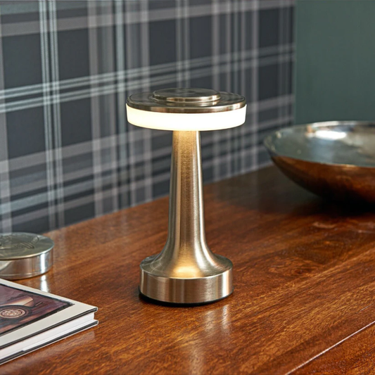 Skorter | Wireless Minimalist Desk Lamp – Dimmable LED Touch Control, Rechargeable Portable Lighting for Home & Office