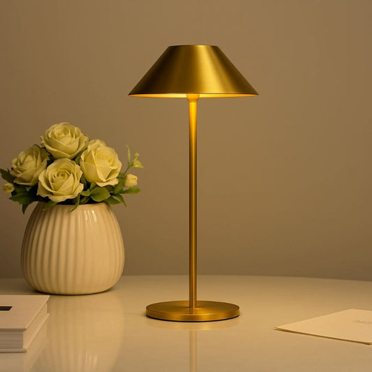 Skorter | Gold Modern Touch LED Lamp
