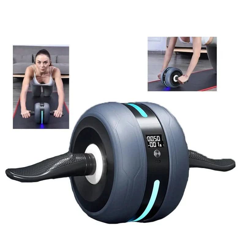 Skorter | Abdominal Muscle Wheel with Rebound & Counting Function for Effective Core Training
