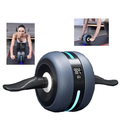 Skorter | Abdominal Muscle Wheel with Rebound & Counting Function for Effective Core Training