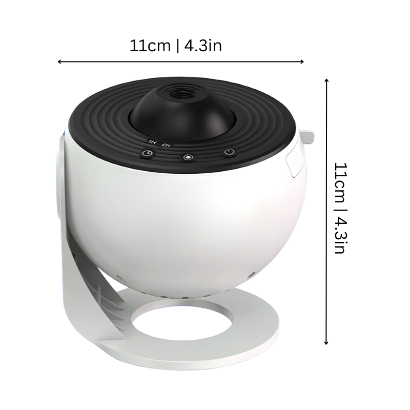 Skorter | CosmoView 4K Galaxy Projector – Rotating Star Sky Projector with 12 Cosmic Scenes
