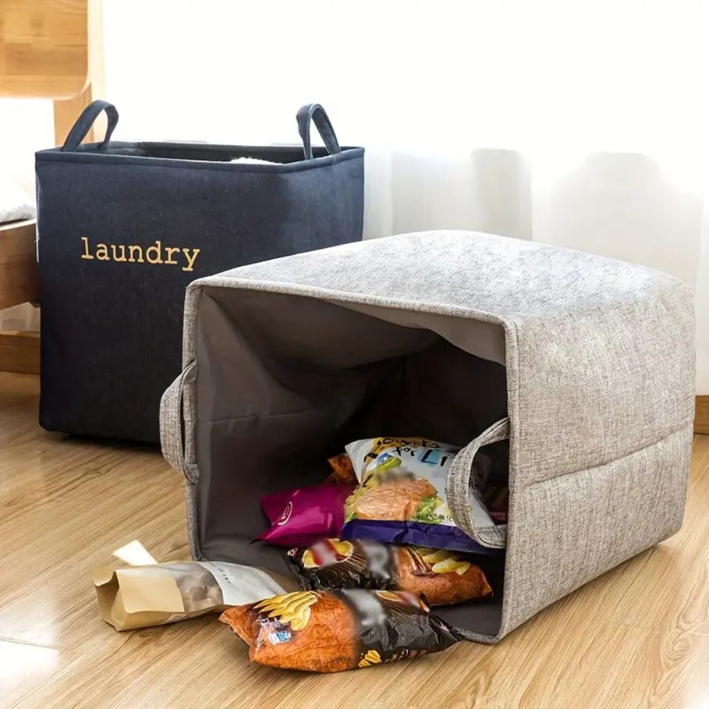 Skorter | Cozy Cube Laundry Basket
