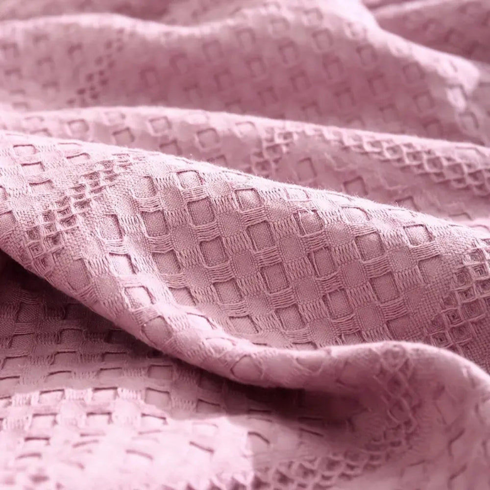 Skorter | Cotton Nest Waffle Summer Blanket