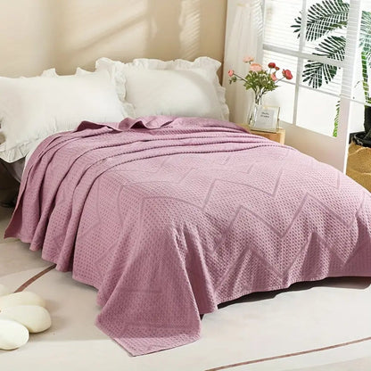 Skorter | Cotton Nest Waffle Summer Blanket