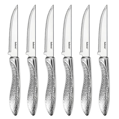 Skorter stainless steel steak set of 6 - The jewelry