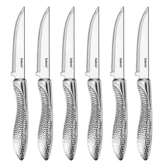 Skorter stainless steel steak set of 6 - The jewelry