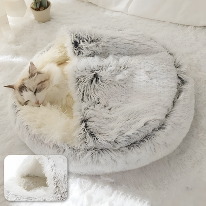Skorter | Cozycave - Soft Plush Pet Bed