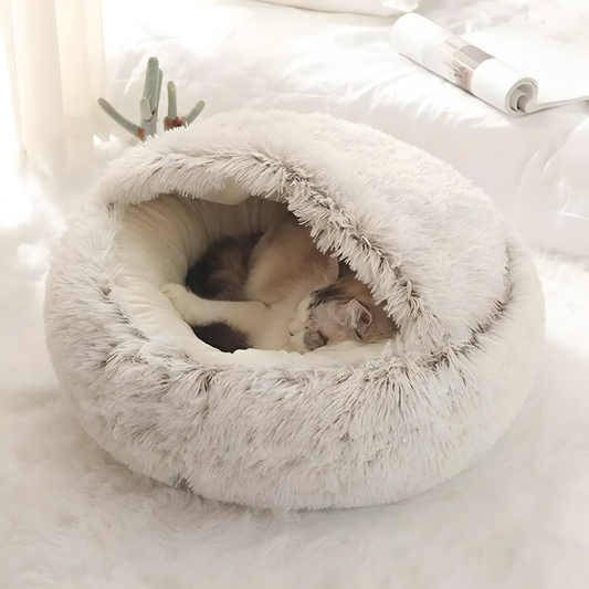 Skorter | Cozycave - Soft Plush Pet Bed