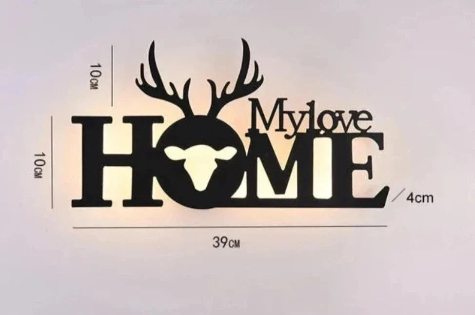 Skorter | LetterGlow - Modern LED Letter Lamp for Wall Mounting – Decorative Lighting