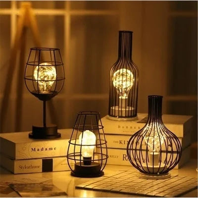 Skorter | Vintage Glow - Nostalgic Cave Table Lamps