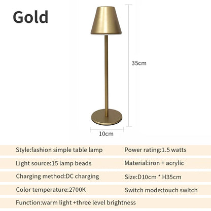 Skorter | LumiFlex - Rechargeable Table Lamp