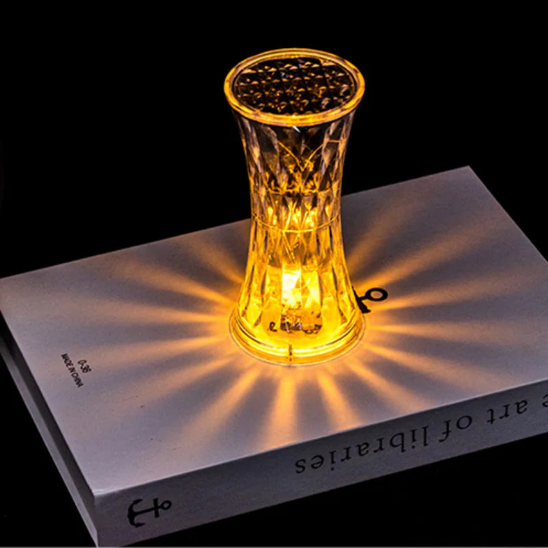 Skorter | DazzleLite - Luxury Diamond-Shaped LED Reading Lamp