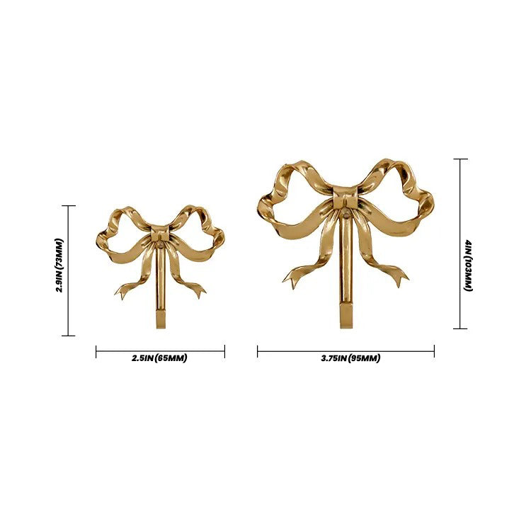 Skorter | Coquette Brass Arch Wall Hooks