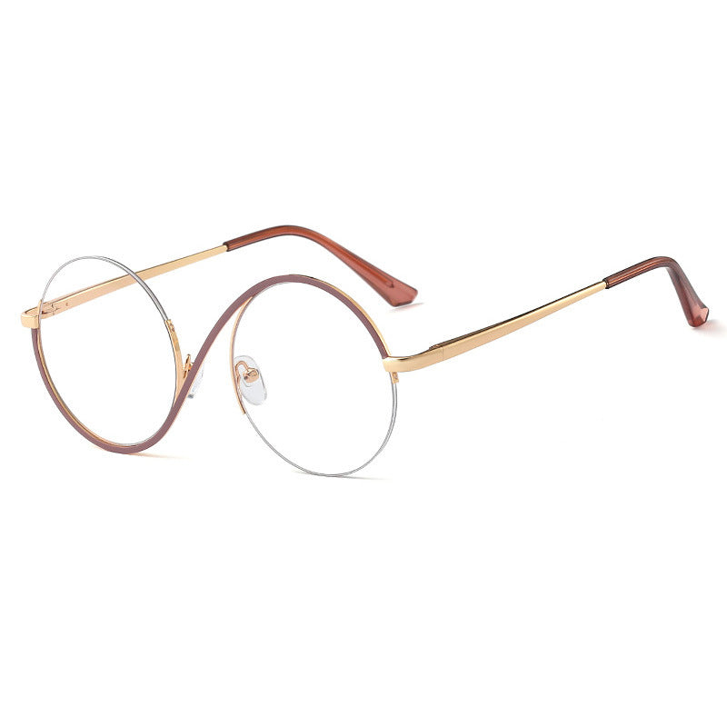 Skorter | Cross Halbrand Round Glasses 95929