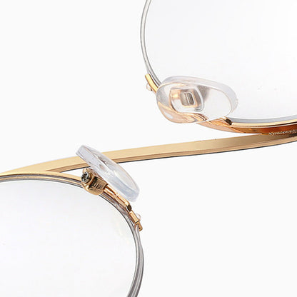 Skorter | Cross Halbrand Round Glasses 95929