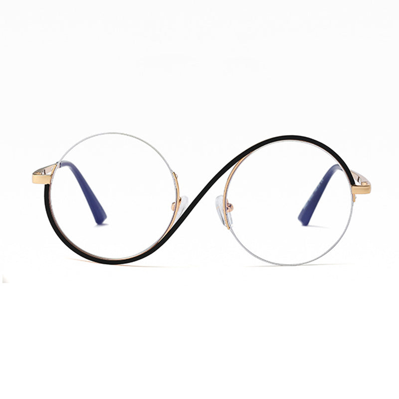 Skorter | Cross Halbrand Round Glasses 95929