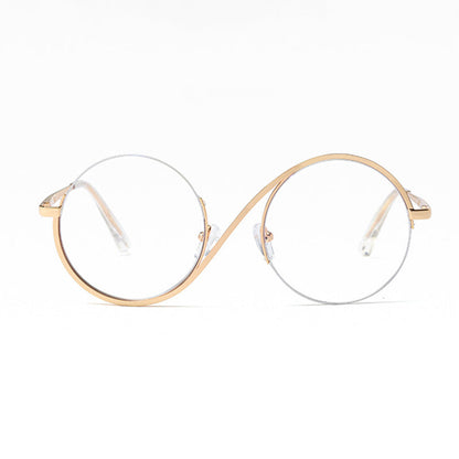 Skorter | Cross Halbrand Round Glasses 95929