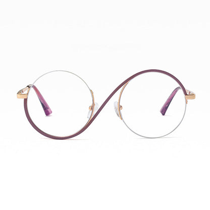 Skorter | Cross Halbrand Round Glasses 95929