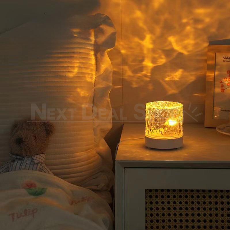 Skorter | Crystal Ocean Wave Table Lamp