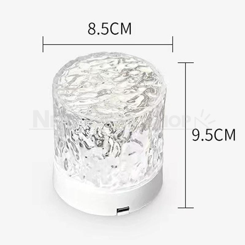 Skorter | Crystal Ocean Wave Table Lamp