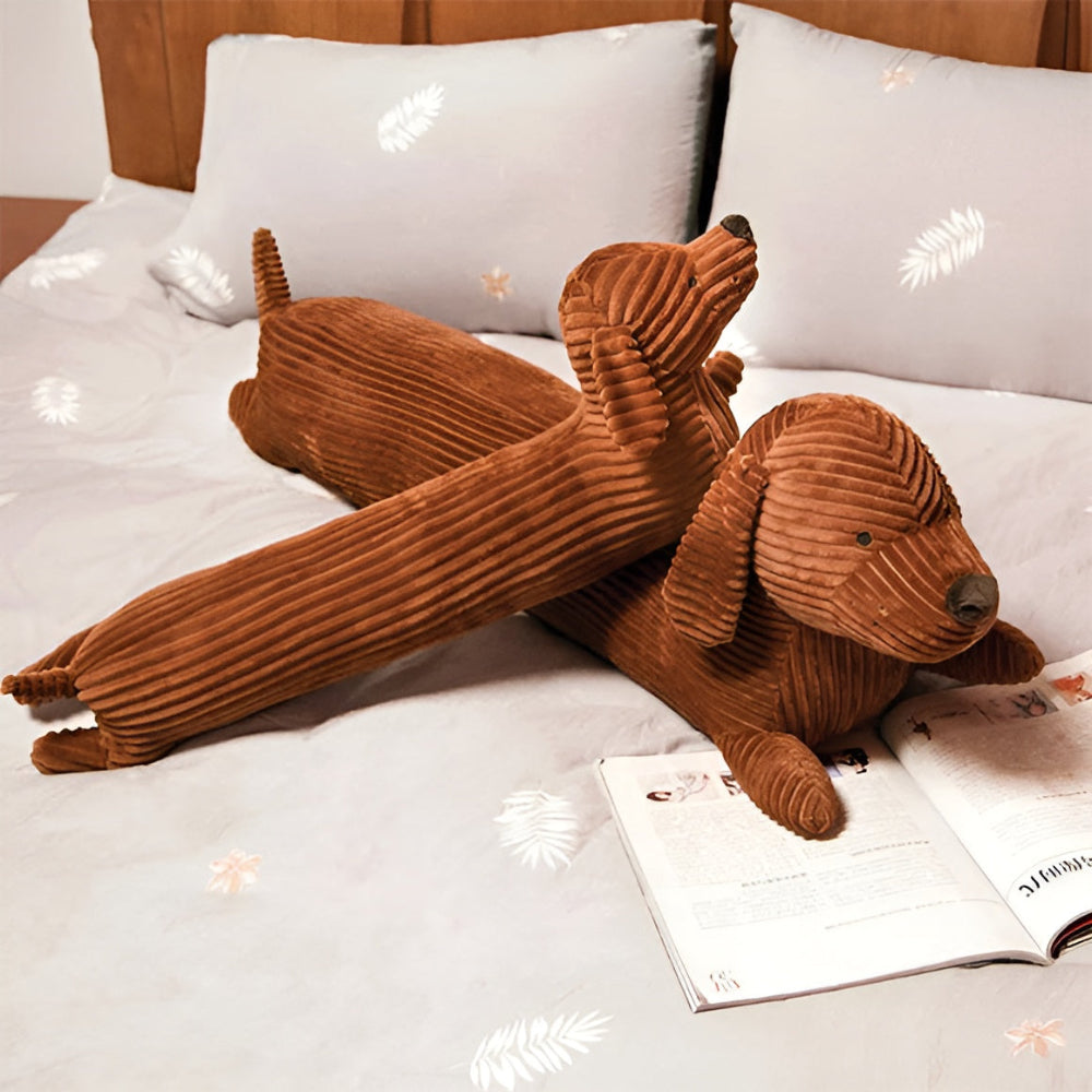 Skorter | CordoPup Manchester Dachshund Cushion – Soft Cuddle Cushion in Dachshund Shape