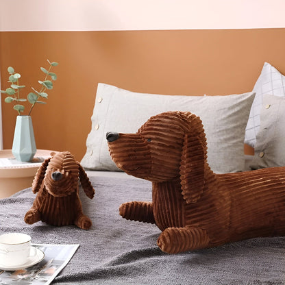 Skorter | CordoPup Manchester Dachshund Cushion – Soft Cuddle Cushion in Dachshund Shape