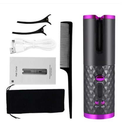 Skorter | Cordless automatic curling iron for perfect curls anywhere