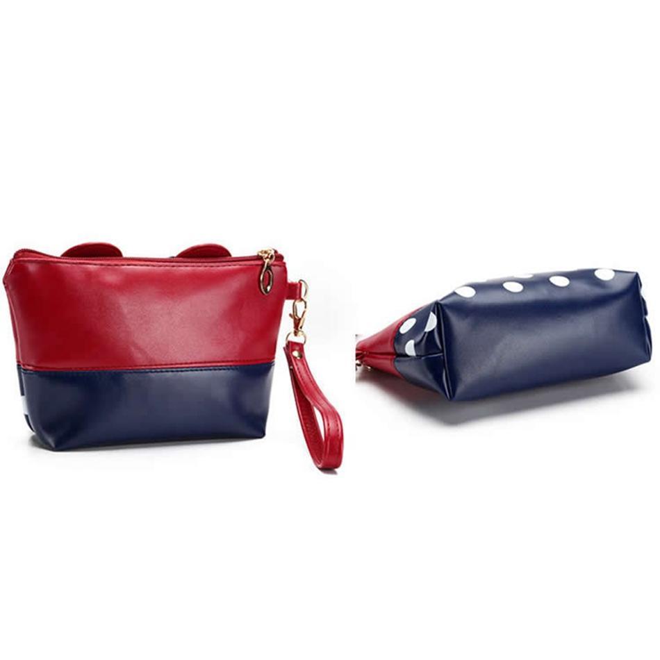 Skorter | Cute Mouse Polkadot Adorable Cosmetic Bag