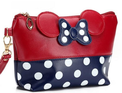 Skorter | Cute Mouse Polkadot Adorable Cosmetic Bag