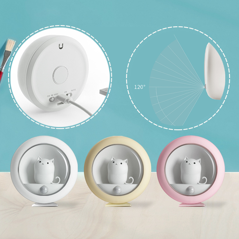 skorter | Cute Cat Night Light