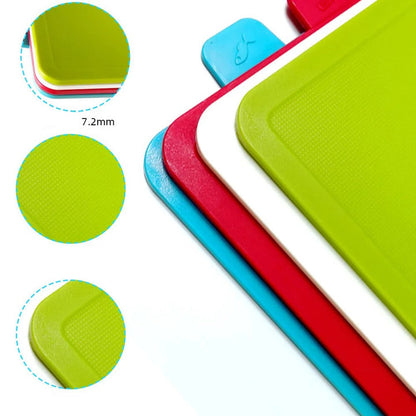 Skorter | Cutting board set (4 pieces) with practical holder