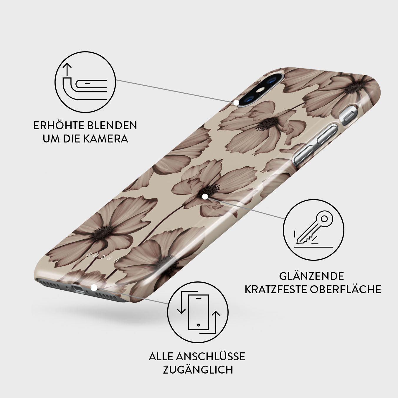 Skorter | Barely Yours - iPhone X / XS case