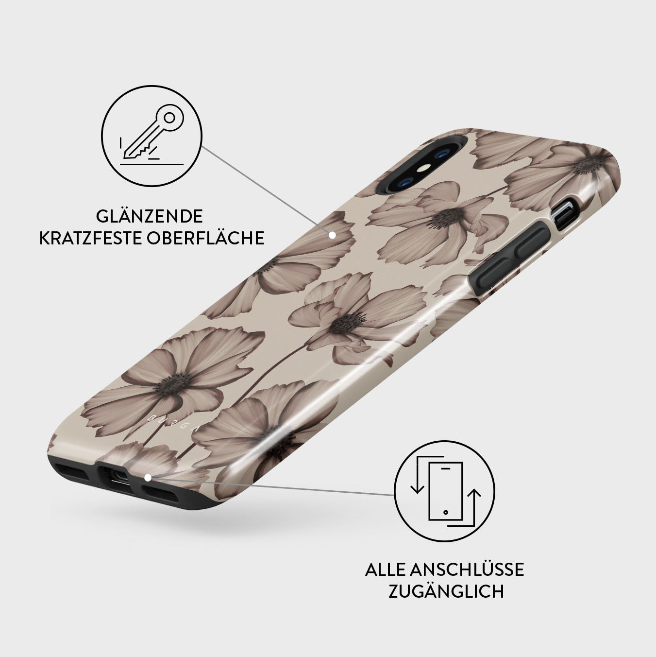 Skorter | Barely Yours - iPhone X / XS case