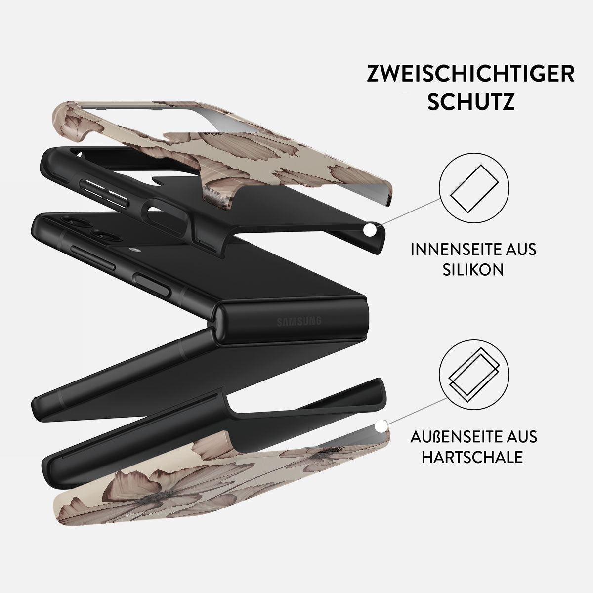 Skorter | Barely Yours - Samsung Galaxy Z Flip 3 case