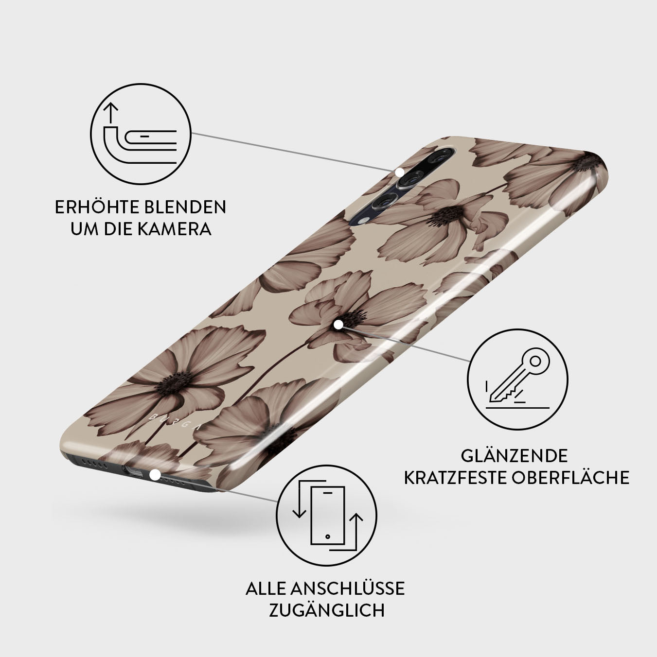 Skorter | Barely Yours - Huawei P20 Case