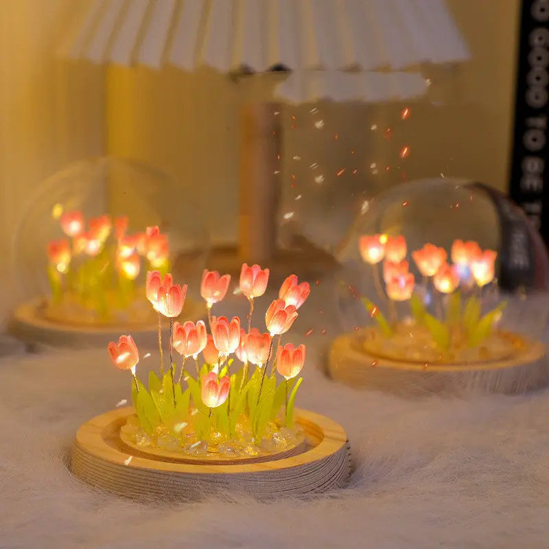 Skorter | DIY Glass Tulip Globe Lamp